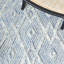 Tapis géométrique en laine / coton touffeté à la main Inelda-1040751889