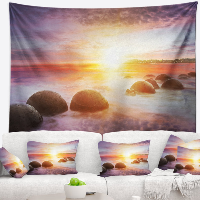 Tapisserie Seashore, H 78 po x l 92 po