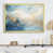 Impression dorée sur toile encadrée sélectionné