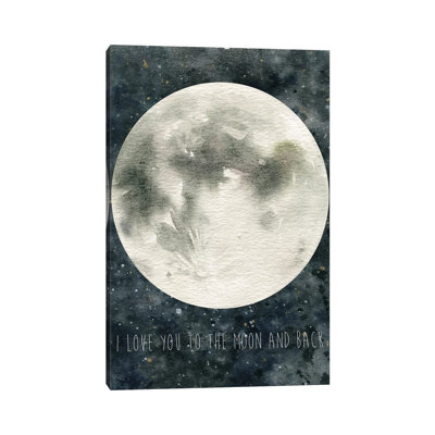 Moon Love by Carol Robinson - Print on Canvas