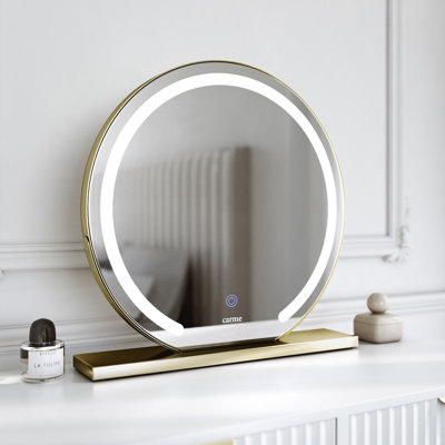 Iron Round Mirror