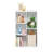 Furinno Luder 5-Cube No Tool Assembly Open Shelf, White-51344406