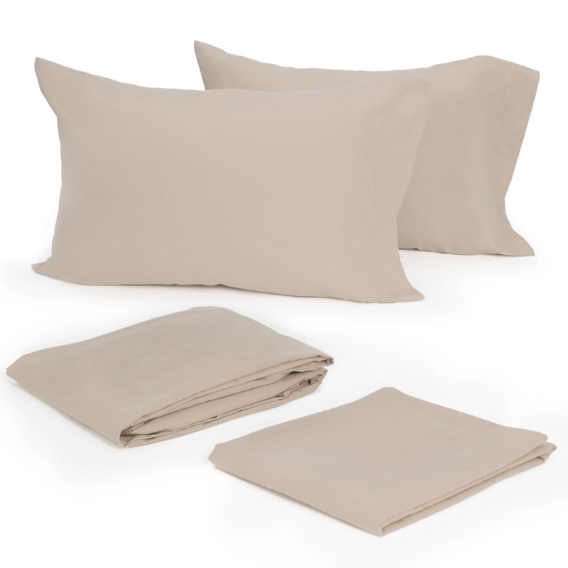 Modern Living 300 Thread Count Satin Pillowcase, King, Dark Denim