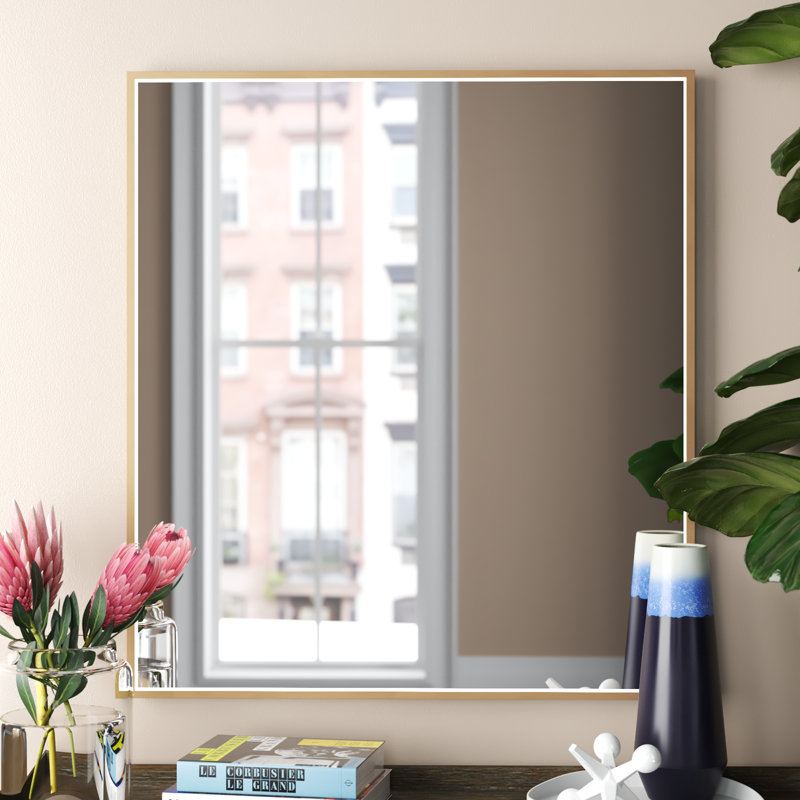 Miroir Piche, Laiton, 36 po x 40 po