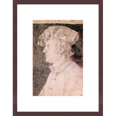 Portrait d'un homme (crayon sur papier) par Albrecht Dürer