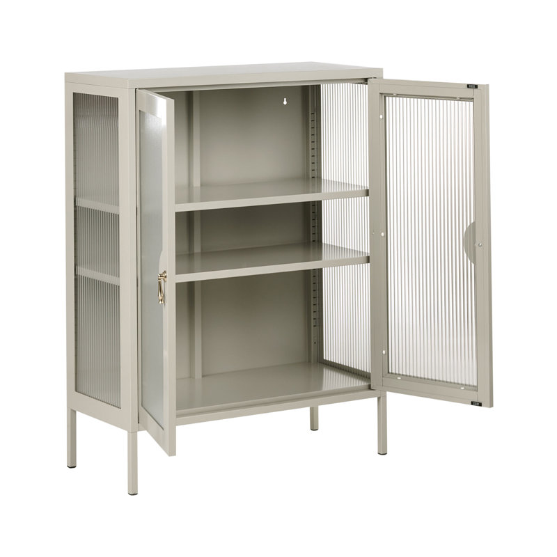 Jarus 2 - Door Rectangle Accent Cabinet, Beige