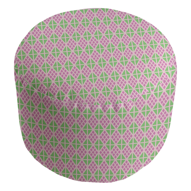Repose-pieds Avicia, Violet / Vert