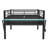 Gaming Mid Loft Bed with Desk, LED Lights, Full Size, Black – Kids & Teen Gaming Bed-118661084