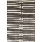 Hand-Knotted High-Quality Gray Area Rug