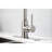 Brushed Nickel Kitchen Faucet Pull Down - Stainless Steel Construction, 360 Swivel High Nozzle For Seamless Water Delivery, Single Handle Easy Control, Corrosion Surface Steel, Rotatable Smooth Flow,-2032458823