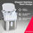 FRIGIDAIRE Nugget Ice Maker with 33 lbs. Capacity, Countertop Nugget Ice Machine with Transparent Window