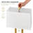 28.5" Metal Table Lamp Set With USB, Type-C Ports And Built-In Outlet(Set Of 2)-164059781-163676445
