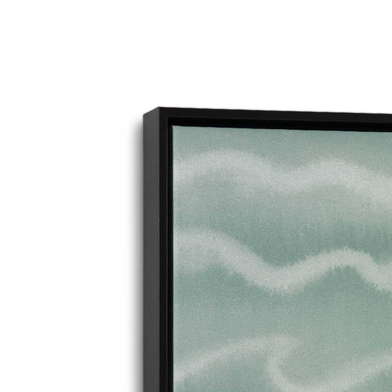 «Salt Lullaby I» par Grace Popp, reproduction d'art sur toile, H 30 po x l 20 po, Toile à cadre flottant, Noir