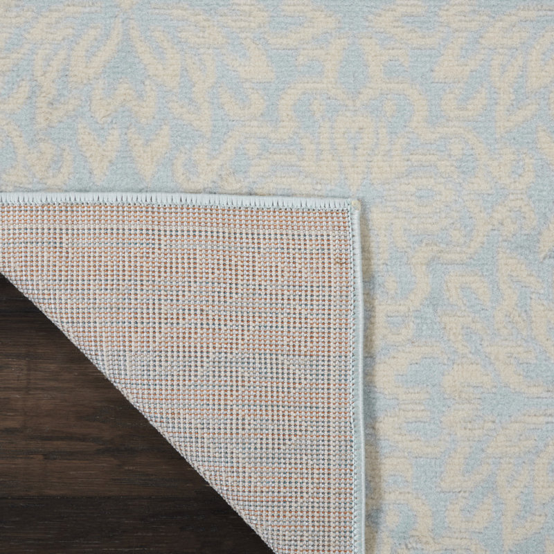 Yurig Floral Indoor Rug, Rectangle 2' x 4'