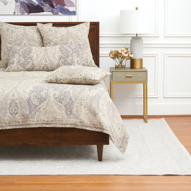 Suman Natural Coverlet, Queen 