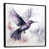 Black Floater Framed