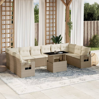 Ensemble de canapé de jardin Vidaxl