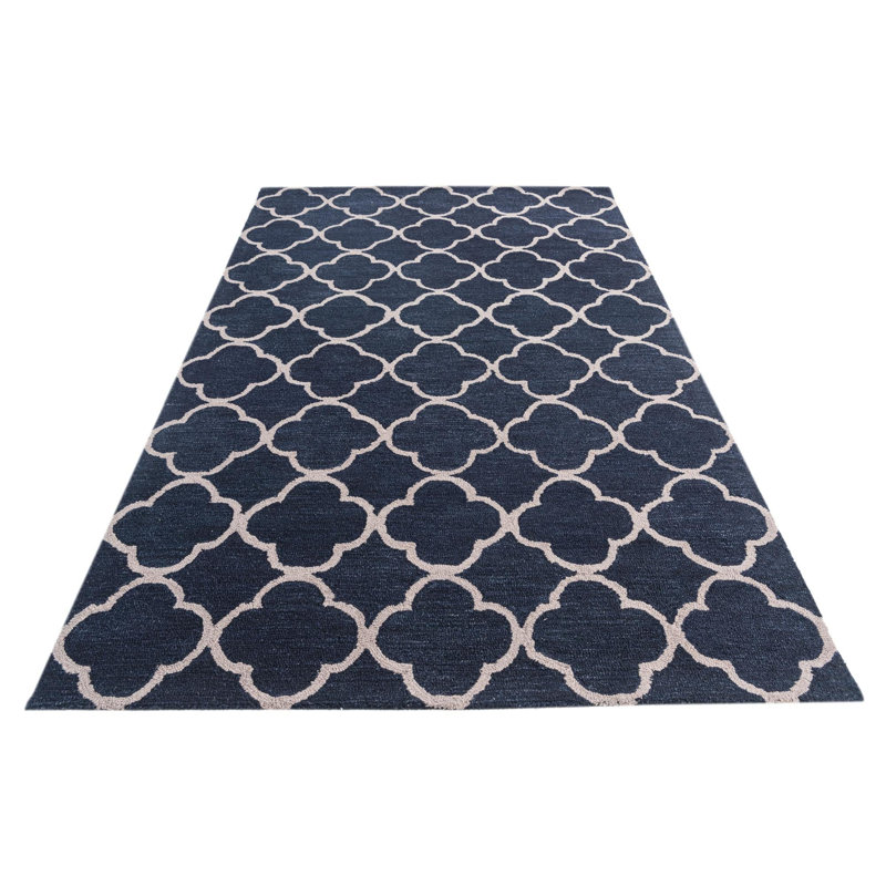 Iverson Navy Blue Rug