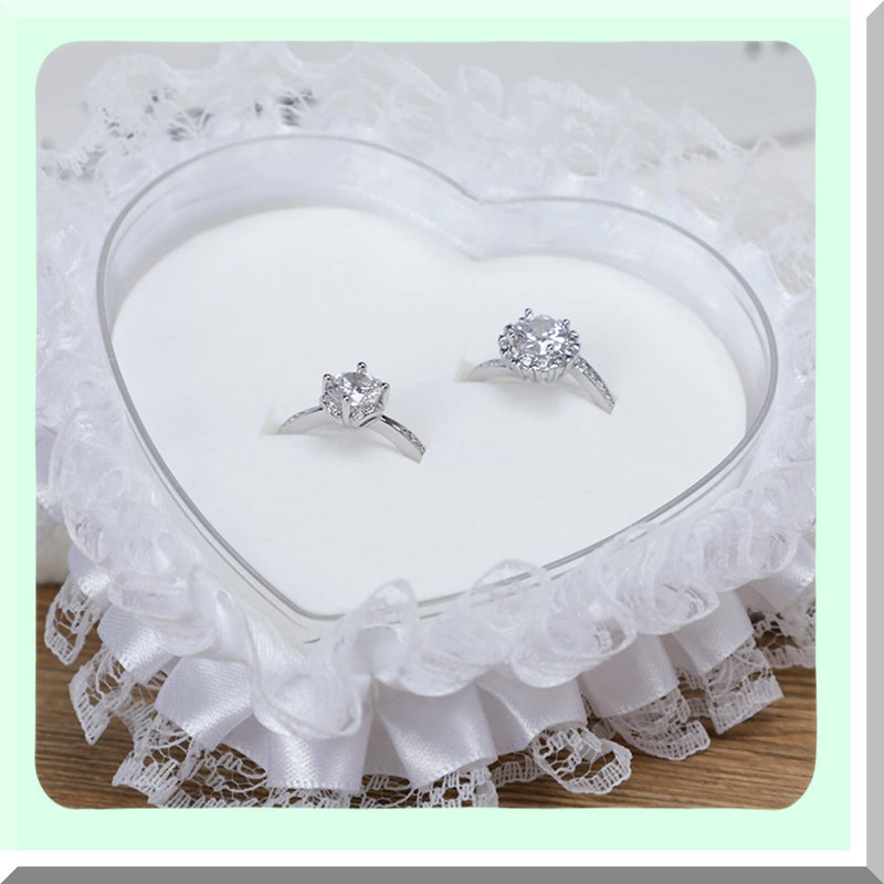 Elegant Wedding Ring Pillow Holder for Ceremony