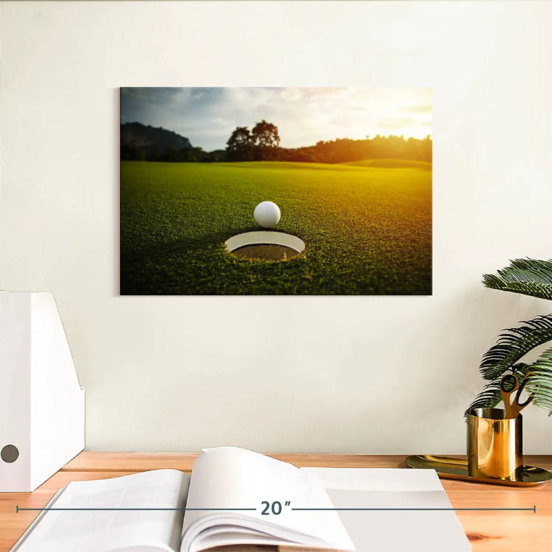 Sireci Sunset Golf Ball, 8" H x 12" W