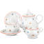 Théière en porcelaine bohémienne Waltz