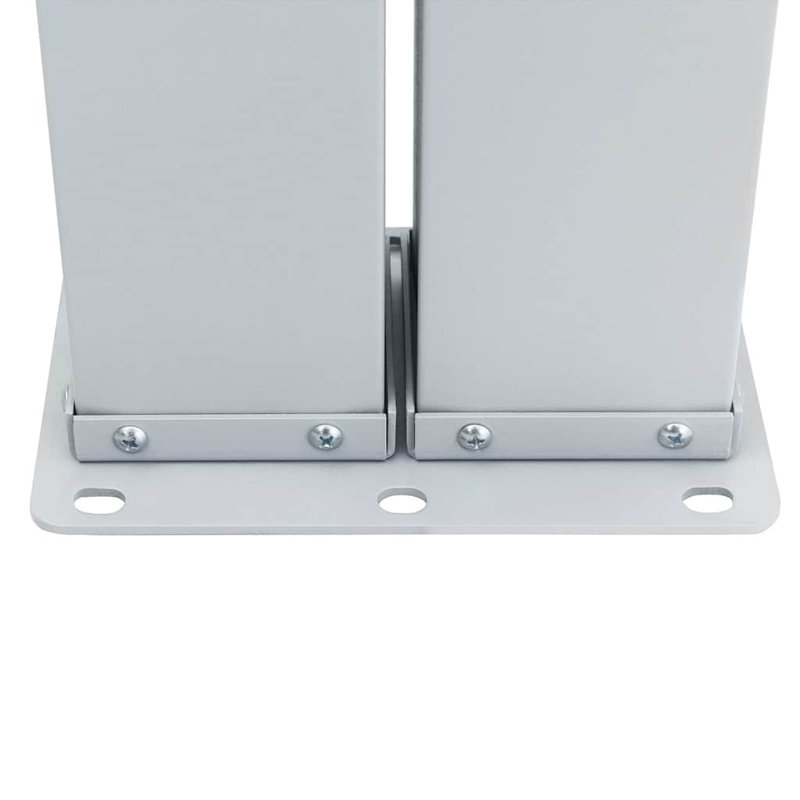 Paravent rétractable avec auvent pliant, Noir, H 39,4 po x l 393,7 po
