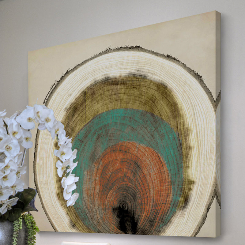 «Center Out», reproduction sur toile tendue, H 40 po x l 40 po x P 1,5 po