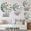 Horloge murale Green Zen Moment-321697031