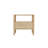Masie 1-Drawer Oak Nightstand, Light Oak