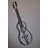Handmade Modern People Wall Decor on Metal