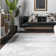 Bria Moroccan Shag Tasseled Performance White/Gray Rug