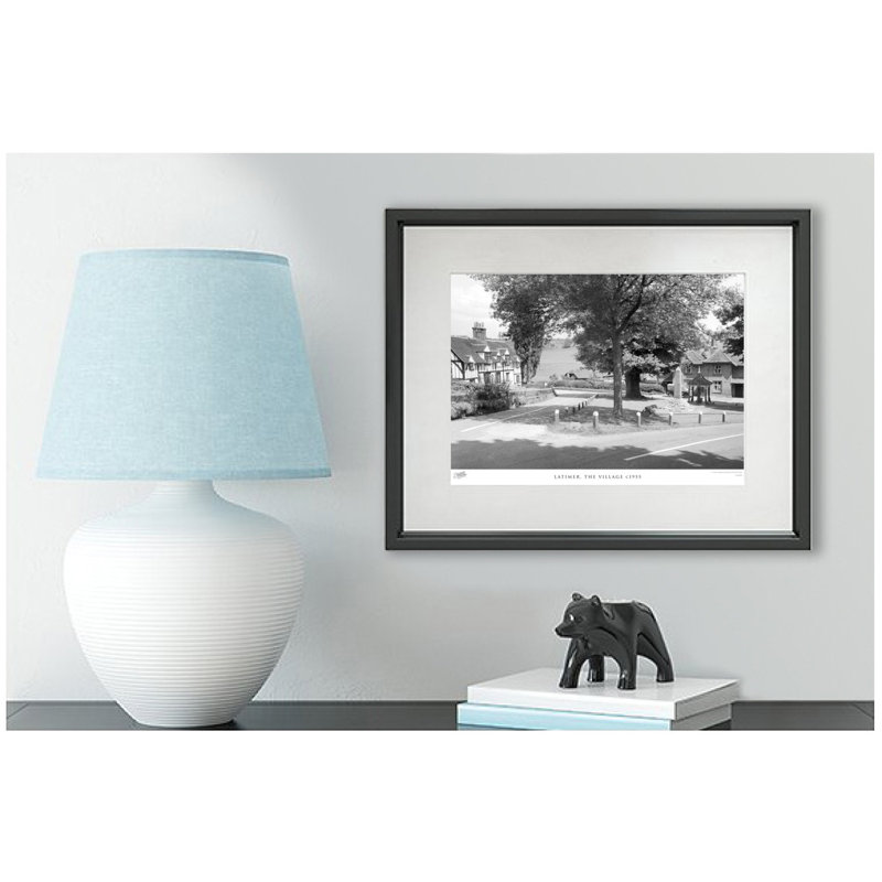 Latimer, The Village C1955 by Francis Frith - Single Picture Frame Print, 28cm H x 36cm W x 2.3cm D