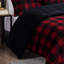 Édredon double avec envers et look chic pour le lit, luxueux-120469494-120469489