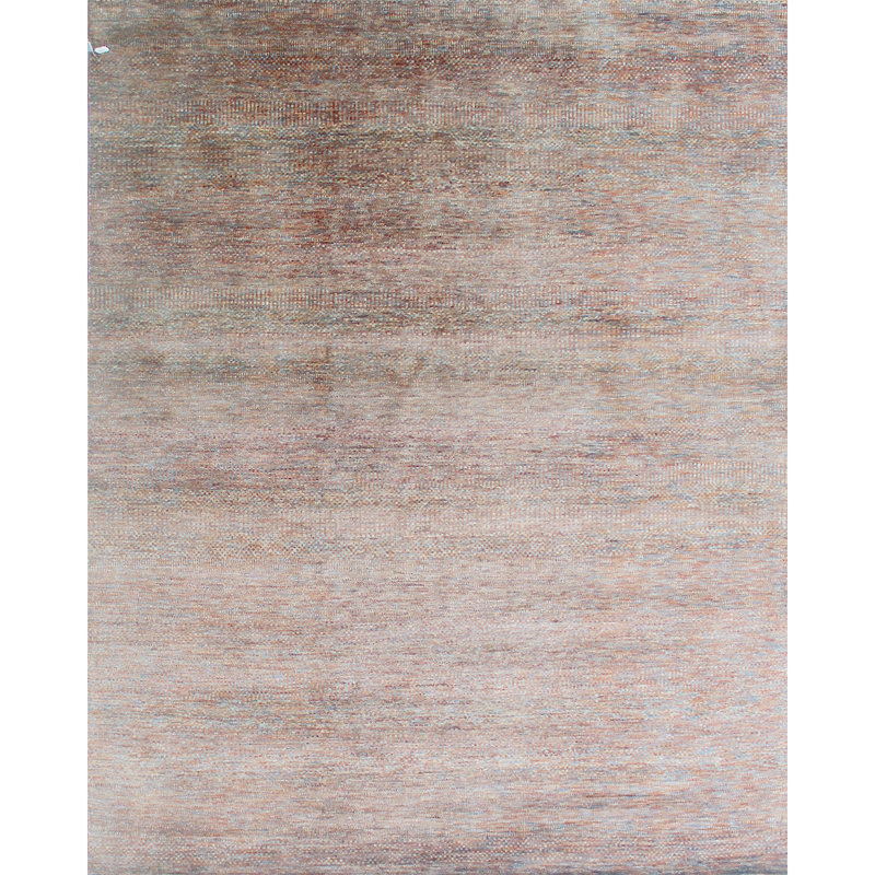 Tapis noué à la main, Rond 8 pi