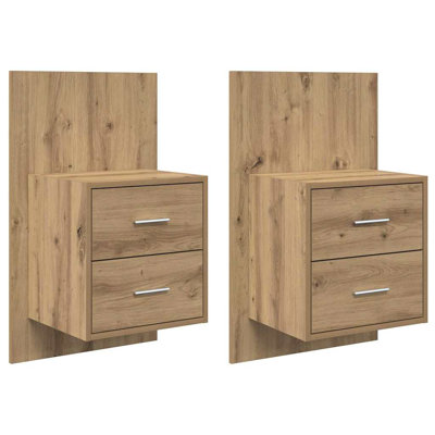 48.5cm W Manufactured Wood Bedside Table