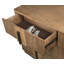Commode 6 tiroirs brun cendré