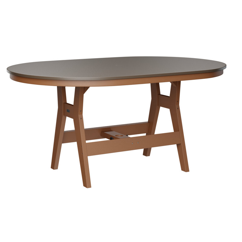 Table de salle à manger de Berlin, Bronze martelé, Cèdre