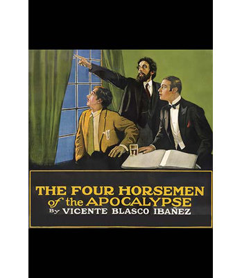 The Four Horsemen of The Apocalypse Vintage Advertisement