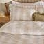 Birdie Stripe Cotton Blend Striped Duvet Cover Set with Pillowcases-121425696