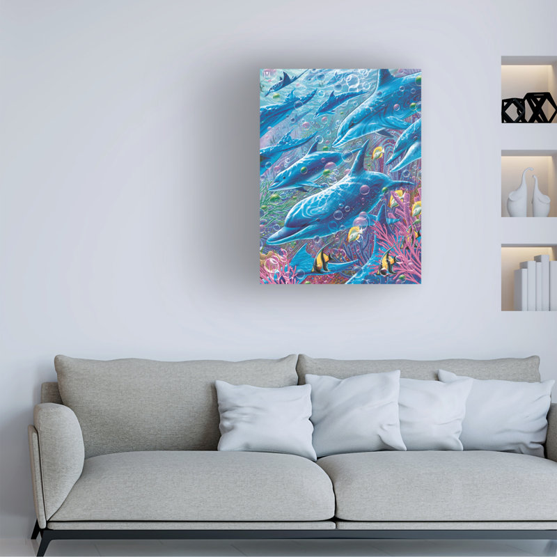Michael David Ward Ocean Magic Canvas Art, 35" H x 47" W