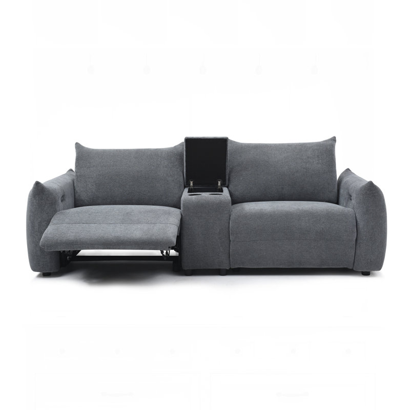 Canapé-lit Power Lift, Gris foncé