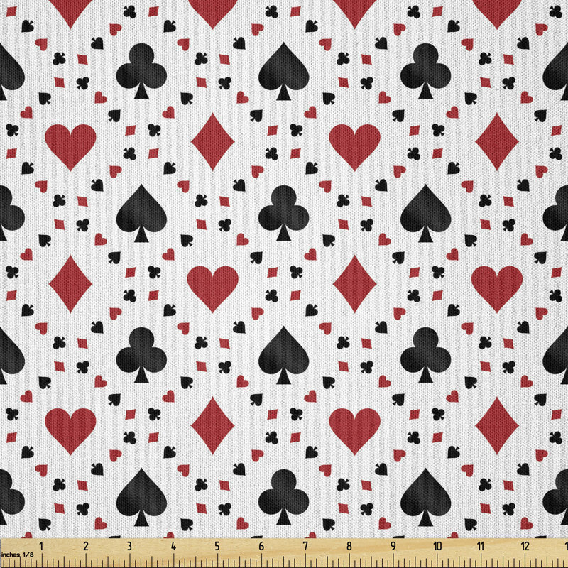 Daiden Poker Cards Advertising Holidays Getaways Tourist Destinations Fabric