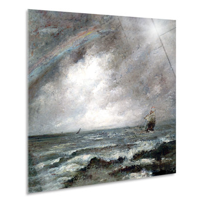 Marina by Gustave Courbet - No Frame Square Print