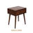 Solid Wood  Nightstand Lux Nightstand with Drawers, 150 lbs Capacity, Table with Storage Drawers-625541158-613858320