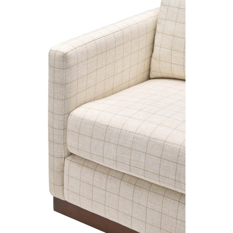 Chaise d'appoint Merren, Tweed crème Merren