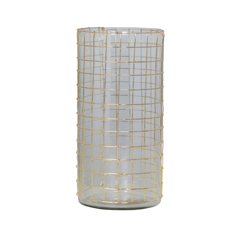 8.5'' H Glass Tabletop Hurricane