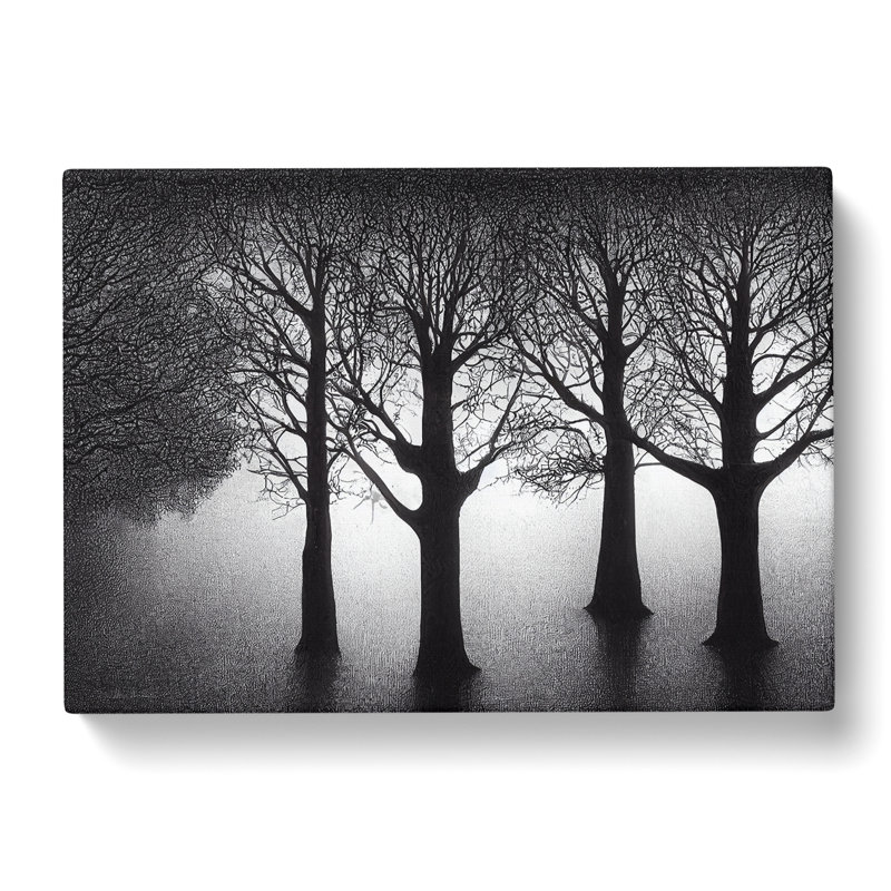 Enlightened Trees - Wrapped Canvas, 50cm H x 76cm W x 3cm D