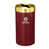 Burgundy/Satin Brass