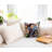 Polyester Throw Square Pillow Cover & Insert