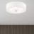 Bazilijus Fabric Semi Flush Mount-704683683-704683680